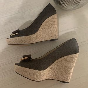 Beautiful New MK Logo Wedges